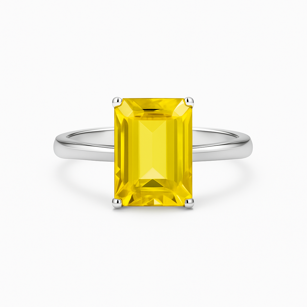 Topaz Ring in Silver 925